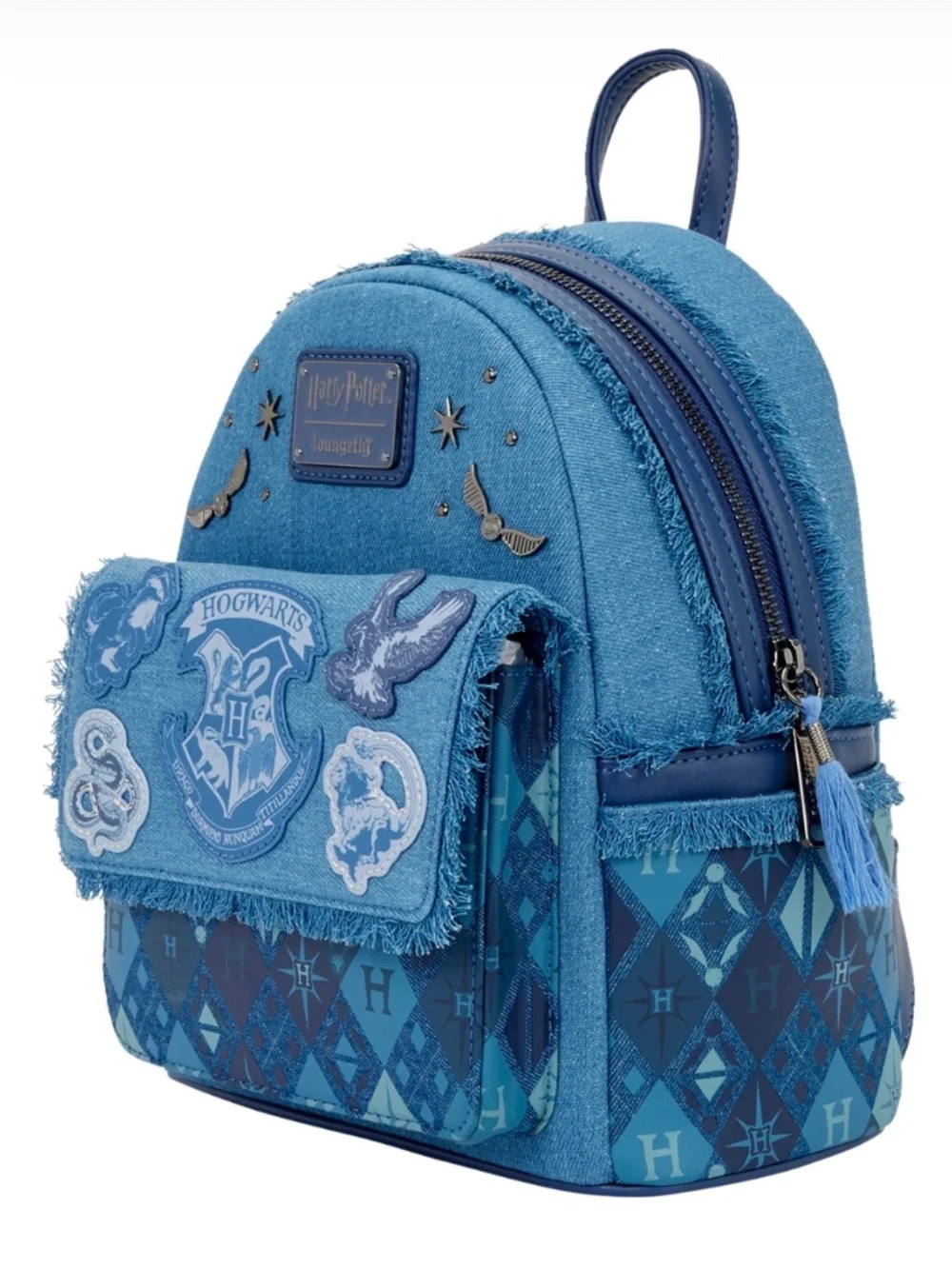 Denim Harry Potter Loungefly Mini Backpack